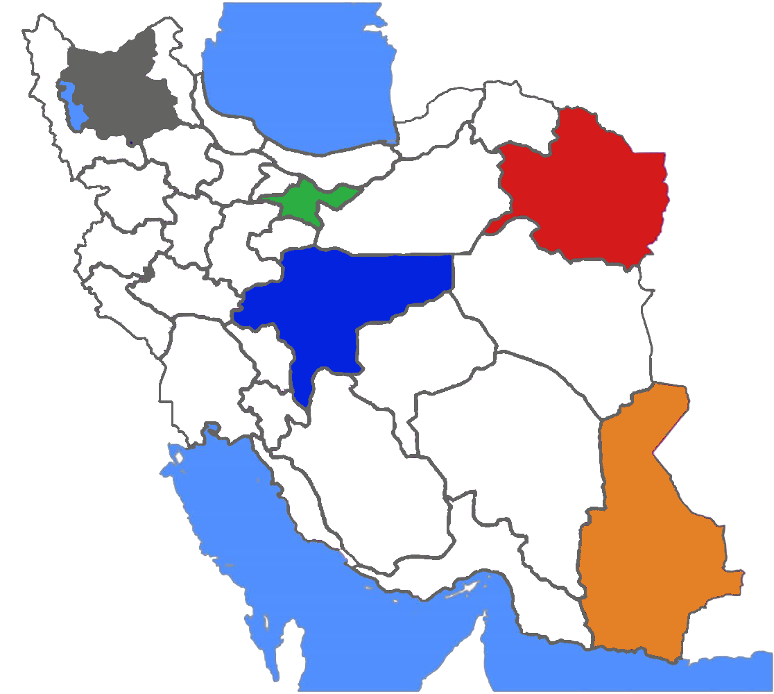 نقشه ایران